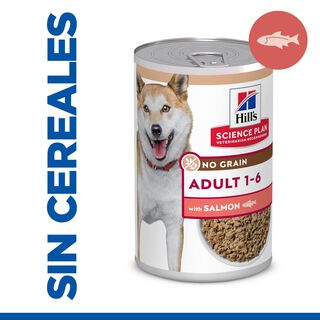 Hill’s Science Plan No grain Adult Salmón lata para perros